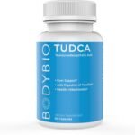 BodyBio Tudca for Liver Health | Liver Support for Detox and Cleanse | Pure Tauroursodeoxy cholic Acid | Cognitive and Digestive Health | 60 Capsules