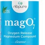 nbpure MagO7 - Natural Colon Cleanse & Detox - Occasional Constipation Relief, Stool Softening, & Bloating Support for Men & Women - Ozonated Magnesium Oxide, 90 Capsules