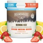 Morning Kick, Greens Superfood Powder Supplement with Ashwaganda, Collagen, Probiotics, Supports Energy Levels, 30 Servings (Strawberry Lemonade) by Chuck Norris