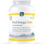 Nordic Naturals ProOmega 2000, Lemon Flavor - 120 Soft Gels - 2150 mg Omega-3 - Ultra High-Potency Fish Oil - EPA & DHA - Promotes Brain, Eye, Heart, & Immune Health - Non-GMO - 60 Servings