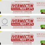 Ivermectin Paste - Horse Wormer 6.08 Grams (3-Pack) + TL Bundles Sticker Included