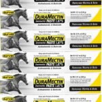 Durvet Duramectin Equine Wormer Paste - 6 Tubes