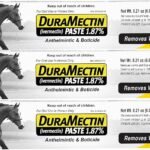 Durvet Duramectin Equine Wormer Paste - 3 Tubes