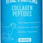 Vital Proteins Natural Whole Nutrition Collagen Peptides – Pasture Raised, Grass Fed, Paleo Friendly, Gluten Free, Single Ingredient – 24 Ounce