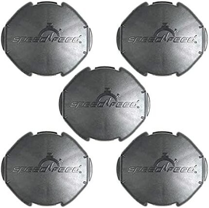 Echo Genuine OEM Speed Feed 400 Trimmer Head Replacement Spool Cover for SRM-225, SRM-230, PAS-225 Trimmer Heads (5 Pack) / X472000070