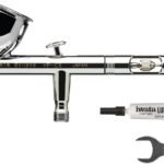 Iwata Eclipse HP-CS Airbrush - Gravity Feed Dual Action, High-Flow Atomization for Fine Detail to Wide Coverage – E3 Nozzle, 0.24 oz Cup – Ideal for Artists, Model Painting, Cosplay & More