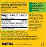 Nature Made Vitamin D3 K2, 5000 IU (125 mcg) Vitamin D, Dietary Supplement for Bone, Teeth, Muscle and Immune Health Support, 30 Softgels, 30 Day Supply - Pack of 2 - Image 3