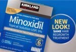 Kirkland Minoxidil 5% for Men, Topical Solution Extra Strength Hair Regrowth Treatment, 6 Months Supply, Total 12 Fl Oz, Dropper Applicator, Exclusive 2 MicroFiber Cleaning Cloths and Comb Included - Image 4