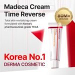 CENTELLIAN 24 Madeca Cream Time Reverse (1.69fl oz) - Advanced Fast-Absorbing & Nourishing, Hydrates, Firms & Reduces Wrinkles, Low Irritation, Korean Skin Care Centella Asiatica, Collagen - Image 2
