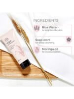 BETT Cleansing foam 150ml with Rice Water for Brighten the Skin | Soap Wort for Deep Cleansing |Moringa Oil for Moisturization | Face Wash for Men and Women - Image 2