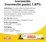 Ivermectin Paste Dewormer - 6.08g dose @ 1.87%-Apple Flavored, 3 Count - Image 3