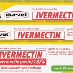 Ivermectin Paste Dewormer - 6.08g dose @ 1.87%-Apple Flavored, 3 Count