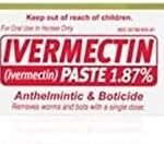 Durvet Ivermectin Paste - Horse Wormer 1 Tube 6.08 Grams (3-Pack)