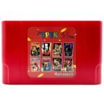 Retrotech Super 64 Plus 340 In 1 Multi Game Cartridge For Nintendo N64 Video Game Console - Includes Retrotech Printed Instructions