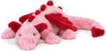 Jellycat Heart Dragon, 20 inches, Large, Pink and Red Plush Toy