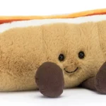 Jellycat Amuseables Hot Dog Stuffed Toy, 10 inches – Food Plush – Fun Gift Idea