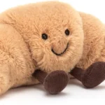 Jellycat Amuseables Croissant Stuffed Toy, Small 8.5 inches – Pastry Plush – Fun Gift Idea