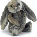 Jellycat Bashful Woodland Bunny Stuffed Animal, Medium 12 inches- Rabbit & Bunny Plush Toy – Classic Children’s Gift