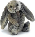 Jellycat Bashful Woodland Bunny Stuffed Animal, Medium 12 inches- Rabbit & Bunny Plush Toy – Classic Children’s Gift