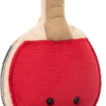 Jellycat Amuseables Table Tennis Paddle Toy, 11 inches – Ping Pong Plush Gift for Sports Fans