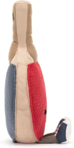 Jellycat Amuseables Table Tennis Paddle Toy, 11 inches – Ping Pong Plush Gift for Sports Fans - Image 2