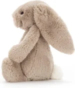 Jellycat Bashful Beige Bunny Stuffed Animal, Medium 12 inches – Rabbit and Bunny Plush Toy – Classic Children’s Gift - Image 3