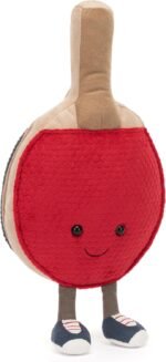 Jellycat Amuseables Table Tennis Paddle Toy, 11 inches – Ping Pong Plush Gift for Sports Fans - Image 5
