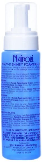 Nairobi Wrapp-it Shine Foaming Lotion, 2 Count - Image 2
