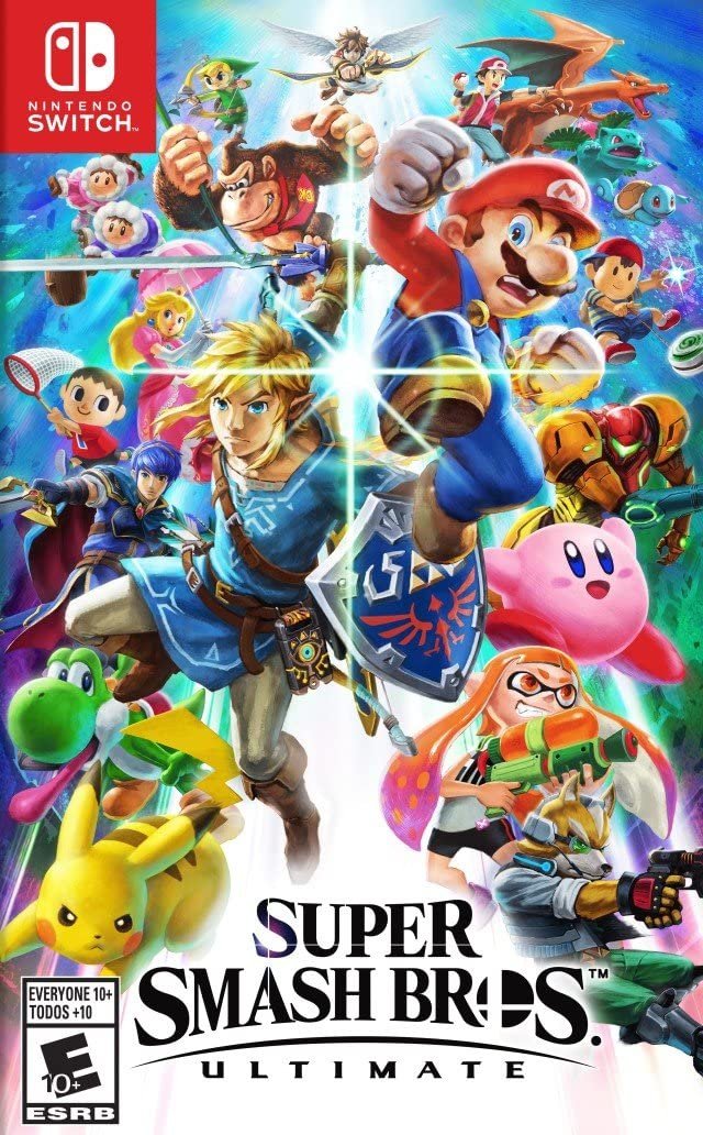 615mVg4dOmL._AC_SL1400_ Super Smash Bros. Ultimate - US Version - Image 1