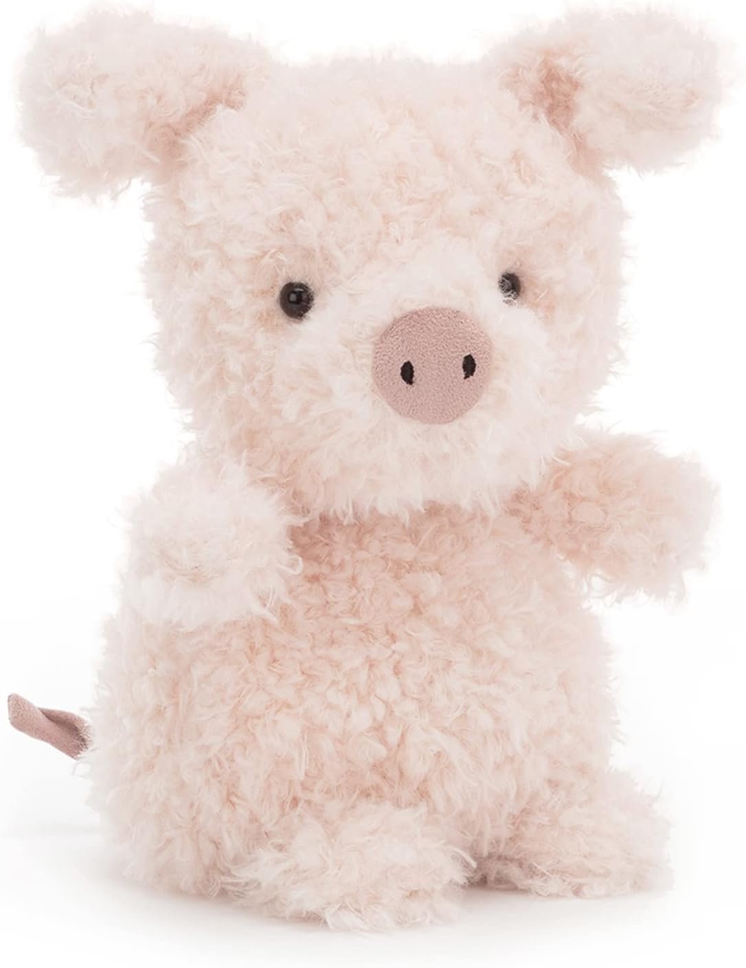 615mVg4dOmL._AC_SL1400_ Jellycat Little Pig Stuffed Animal, 7 inches - Farmyard Plush Toy - Classic Children's Gift - Image 1