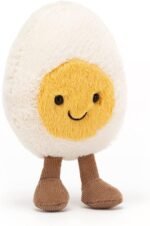 Jellycat Amuseables Boiled Egg Happy Stuffed Toy, Small 5.5 inches - Food Plush - Fun Gift Idea - Image 5
