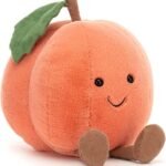 Jellycat Amuseables Peach Fruit Food Plush
