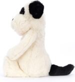 Jellycat Bashful Black and Cream Puppy Stuffed Animal, Medium 12 inches - Dogs and Puppies Plush Toy - Classic Children's Gift - Image 3