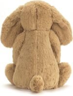 Jellycat Bashful Toffee Puppy Stuffed Animal, Medium 12 inches - Dogs and Puppies Plush Toy - Classic Children's Gift - Image 4