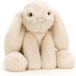 Jellycat Smudge Rabbit Stuffed Animal, Medium 9.5 inches - Rabbit & Bunny Plush Toy - Classic Children's Gift