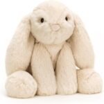 Jellycat Smudge Rabbit Stuffed Animal, Medium 9.5 inches - Rabbit & Bunny Plush Toy - Classic Children's Gift