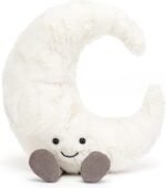 Jellycat Amuseables Moon Stuffed Toy, Medium 10.5" - Moon Plush - Fun Gift Idea - Image 2