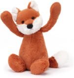 Jellycat Bashful Fox Cub Stuffed Animal, Medium 12 inches - Woodland Plush Toy - Classic Children's Gift - Image 2