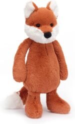 Jellycat Bashful Fox Cub Stuffed Animal, Medium 12 inches - Woodland Plush Toy - Classic Children's Gift - Image 5