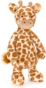 Jellycat Bashful Giraffe Stuffed Animal, Medium 12 inches - Safari Plush Toy - Classic Children's Gift - Image 5