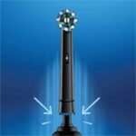 Oral-B Crossaction Electric Toothbrush Replacement Brush Head Refills, Black , 4 Count (Pack of 1) - Image 3