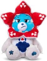 Care Bears Stranger Things Grumpy Bear as The Demogorgon Plush Toy, Collectible Character Crossover - Image 3