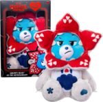 Care Bears Stranger Things Grumpy Bear as The Demogorgon Plush Toy, Collectible Character Crossover