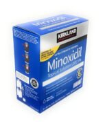 Kirkland Signature Minoxidil Topical Solution USP 5%, Extra Strength Hair Regrowth Treatment for Men, 6 Months Supply