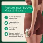 Lymphatic Drainage Supplement – Lymphatic Drainage Capsules with Dandelion, Burdock, Cleavers & Echinacea, Supports Bloating, Fluid Balance & Daily Lymphatic Wellness – 60 Capsules - Image 3