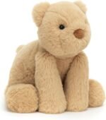Jellycat Smudge Bear Stuffed Animal, Medium 9.5 inches - Teddy Bear Plush Toy - Classic Children's Gift
