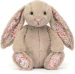 Jellycat Blossom Beige Bunny Petal Stuffed Animal, Medium - Image 2