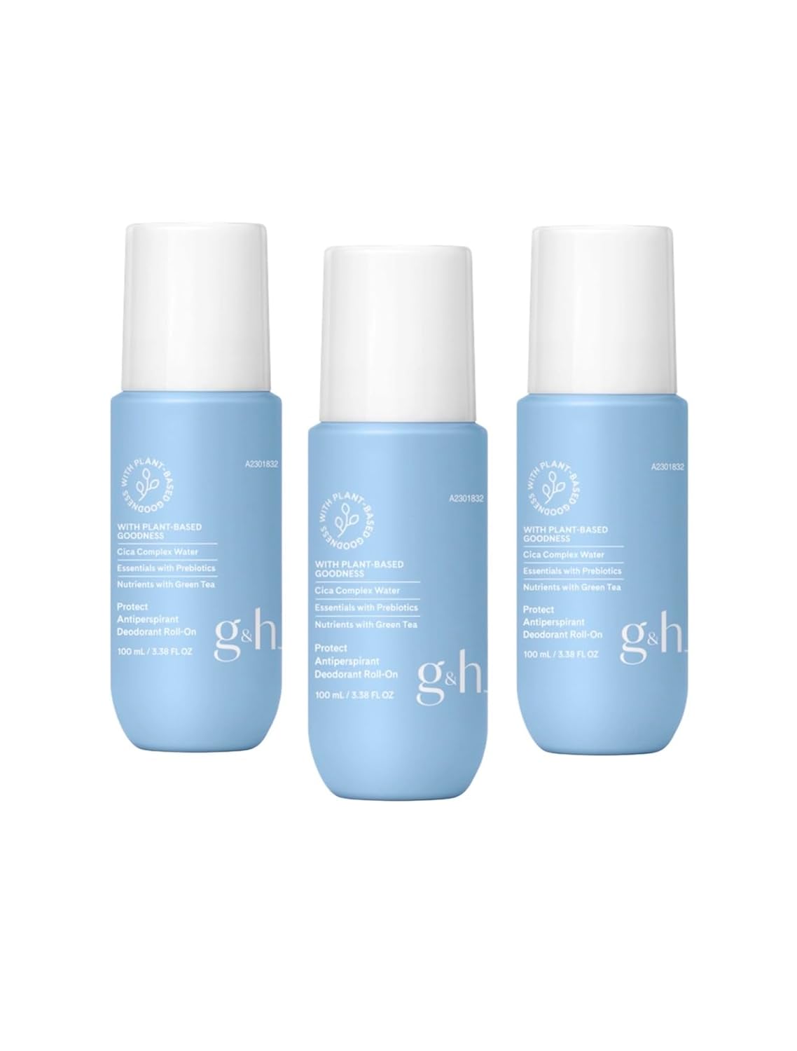 1 3 x G&H Protect + Deodorant & Anti-Perspirant Roll-on 100 ml (New Package) - Image 1