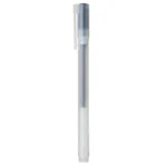 MUJI - 0.5mm Blue Black Smooth Gel Ink Ballpoint Cap Pen (10 pieces)