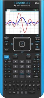 Texas Instruments TI-Nspire CX II CAS Color Graphing Calculator with Student Software (PC/Mac)